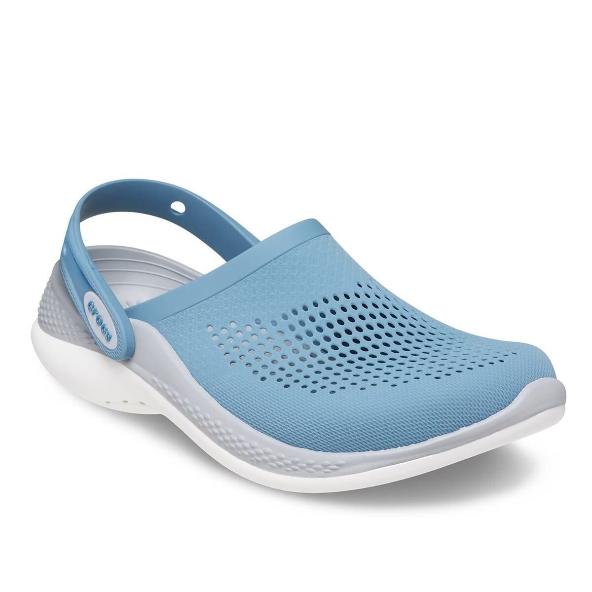 Crocs Unisex Sandalet 206708 Blue Steel/Microchip